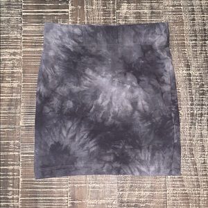 Never worn Nollie XS Tie-Dye Mini Skirt